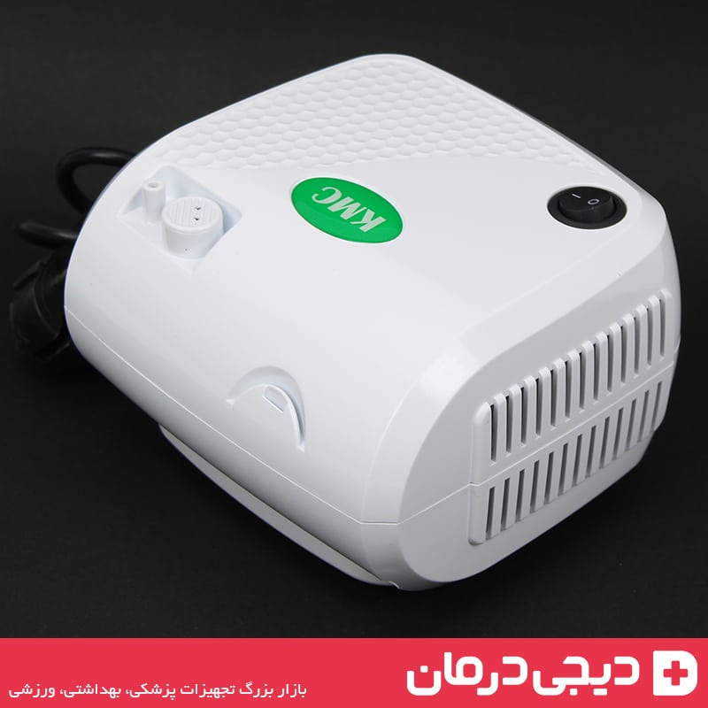 نبولایزر kmc با دسته حمل مقاوم و بدنه ضد ضربه - طراحی قابل حمل برای درمان سریع در منزل