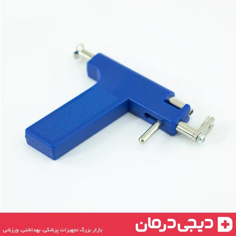 دستگاه پیرسینگ گوش و بینی مدل Ear Piercing Gun Kit 2 دستگاه سوراخ کردن گوش - دستگاه پیرسینگ حرفه ای - گوشواره زن دستی - ابزار آرایشگاهی - کیت پیرسینگ کامل