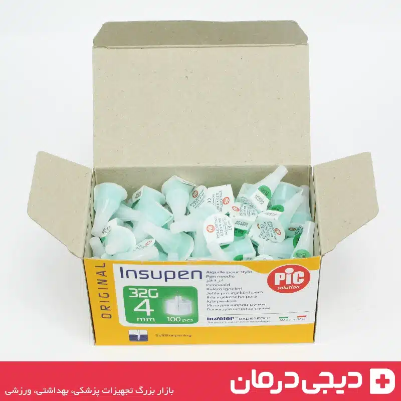 مشخصات-کامل-سرسوزن-پیک-Insupen-سایز-۴mm-گیج-۳۲-عکس-6