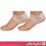 پاشنه پوش ترک پا - محافظ سیلیکونی ضد ترک - پاشنه پوش نرم و قابل شستشو