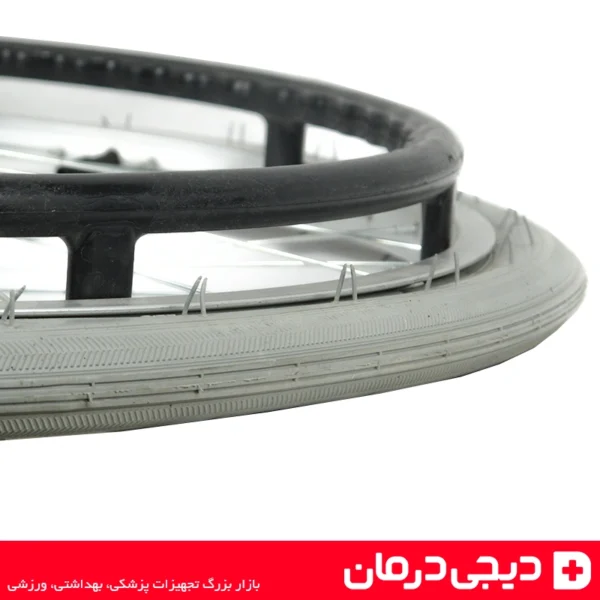 چرخ-کامل-ویلچر-ایران-یاسا-مدل-اسپایکی-با-لاستیک-بادی