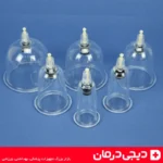لیوانهای-شفاف-بادکش-درمانی-radmed-6cups-دیجی-درمان