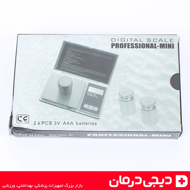 ترازو-جیبی-آزمایشگاهی-پروفشنال-مینی-200-گرمی-ترازو-دیجیتال-دقیق