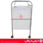 ترالی-سه-کشو-پزشکی-چرخدار-مخصوص-کلینیک-و-مطب