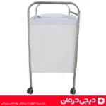 ترالی-سه-کشو-پزشکی-چرخدار-برای-کلینیک-و-مطب-زیبایی