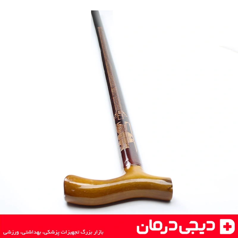 عصا-چوبی-دست-ساز-طرح-دار-مدل-هخامنشی-دیجی-درمان