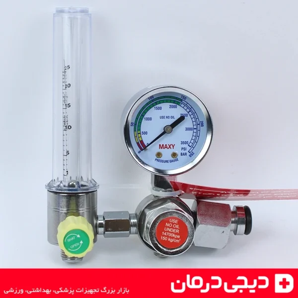 مشخصات-فنی-مانومتر-اکسیژن-پرو-پرو-مکسی-مد-گیج-فشار-فلومتر-رگلاتور-اکسیژن