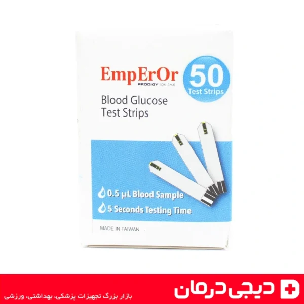 نوار-تست-قند-خون-امپرور-50-عددی-اصل-Emperor-دیجی-درمان-فروش