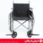 ویلچر-تاشو-809-خراسان-با-چرخ-عقب-بادی-و-ترمز-دستی