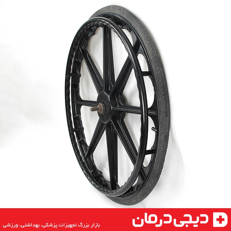 تایر کامل عقب ویلچر-چرخ عقب ویلچر بادی-قطعه ویلچر اسپرت-چرخ ویلچر مقاوم