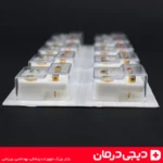 گوشواره طبی صورتی تارا TARA بسته 2 عددی روکش طلا - Image 3