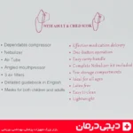 نحوه-عملکرد-دستگاه-نبولایزر-hesure-hs-yq101-تبدیل-دارو-به-ذرات-مه