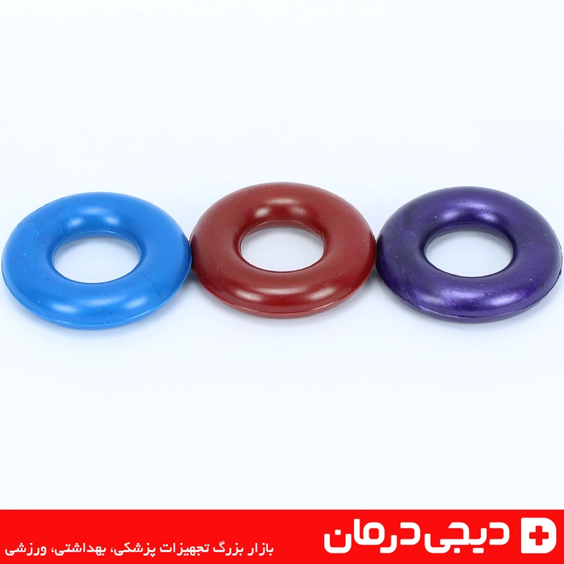 حلقه تقویت مچ دست لاستیکی 9 سانتی حلقه مچ لاستیکی 1 purple-rubber-wrist-ring-9cm-حلقه-مچ-دست-بنفش-دیجی-درمان