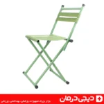 پایه فلزی صندلی تاشو تسمه ای با پد ضد لغزش