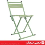 صندلی برزنتی تاشو سبز سبک و مقاوم مناسب سفر