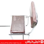 صندلی نماز پشتی دار فلزی چوبی - ارگونومیک - فروشگاه دیجی درمان