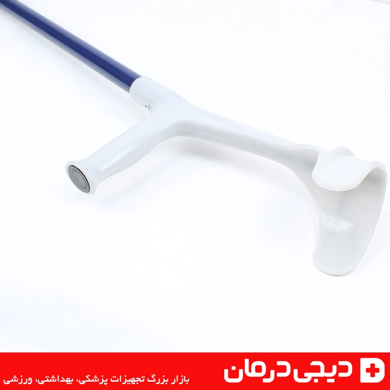 عصا-آلبوکراچ-فلزی-قابل-تنظیم-نمای-حلقه-ساعد-و-دسته-elbow-crutch