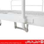 تخت-دو-شکن-دستی-مکانیکی-بیمارستانی-با-دو-کرنک