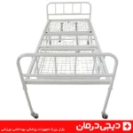 چرخ-قفل-دار-تخت-دو-شکن-بیمارستانی