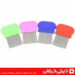 شانه-شپش-فلزی-2md-رنگی-استیل-ضد-زنگ-مناسب-کودکان-و-بزرگسالان-برای-حذف-رشک