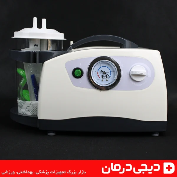 گیج فشار دستگاه ساکشن اچ اس پی مدل موتور ضعیف با نشانگر mpa