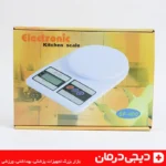 ترازو sf 400 دیجیتال در حال نمایش عدد روی صفحه lcd