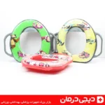 تبدیل توالت فرنگی کودک مدل کارتونی با طرح‌ های متنوع برای دختر و پسر