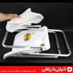 توالت فرنگی مسافرتی تاشو لیماک با بدنه آلومینیومی و دسته راحت