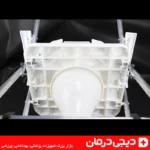 توالت فرنگی تاشو لیماک مدل بوگیر دار مناسب سالمندان و بیماران