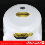 درب بوگیر توالت فرنگی سیار لیماک سفید مدل دوربسته با نشان برند لیماک