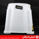 توالت فرنگی سیار لیماک سفید مدل بوگیر دار با برچسب کنترل کیفیت