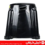 توالت-فرنگی-پلاستیکی-لیماک-با-درب-بسته-رنگ-مشکی-مدرن-بهداشتی-سیار