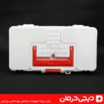 جعبه کمک های اولیه صندوقی سفید پلاستیکی برای خودرو سفر منزل دیجی درمان مدل صندوقی