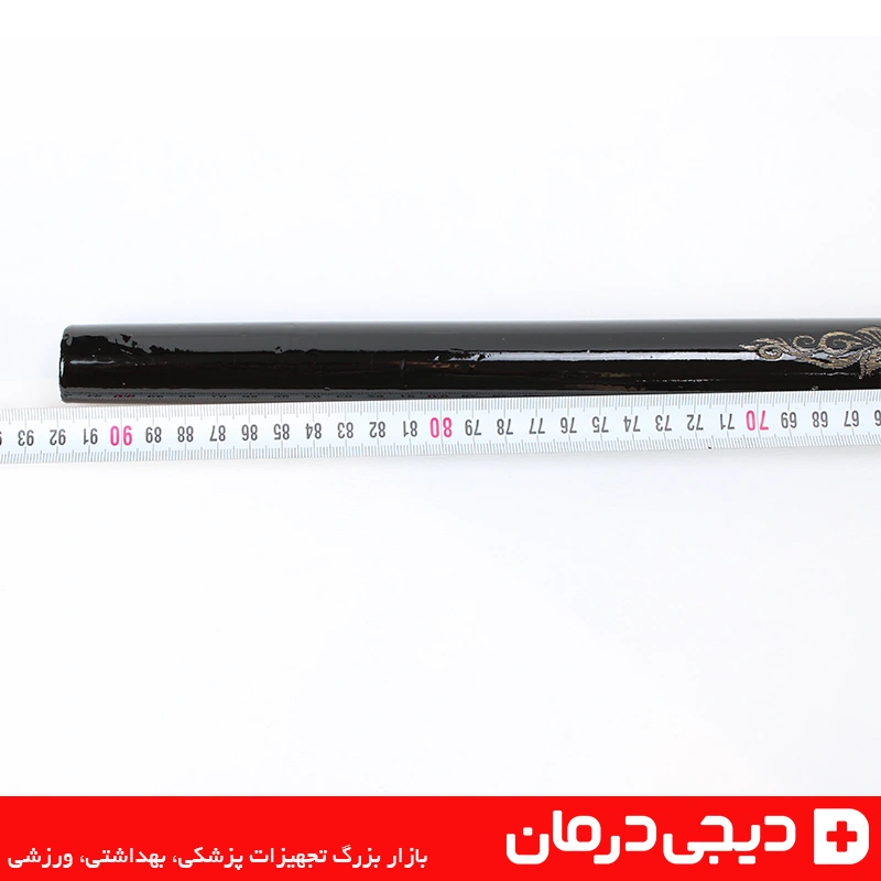 عصا-زنانه-لاکچری-دسته-تی-شکل-چوب-براق-رینگ-نگینی-طرح-طلایی-خرید-آنلاین-دیجی-درمان