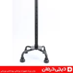 پایه چهار شاخه فلزی با چهار کفی لاستیکی ضد لغزش مناسب عصای چهار پایه پایدار