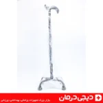 دسته ارگونومیک پلیمیری عصا با انحنای استاندارد و ابعاد اندازه گیری شده