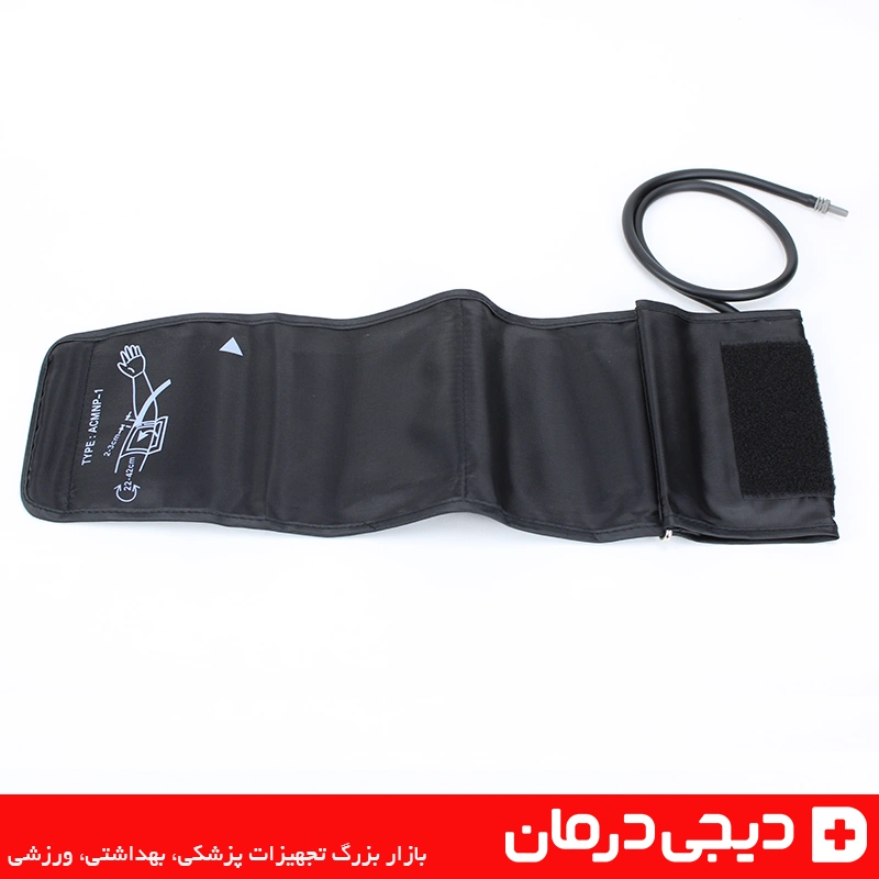 کاف فشارسنج دیجیتال سایز بزرگ مدل ACMNP-1 سایز 22 تا 42 2 کاف بزرگ فشارسنج بازویی دیجیتال مناسب بازوی ضخیم مدل acmnp-1