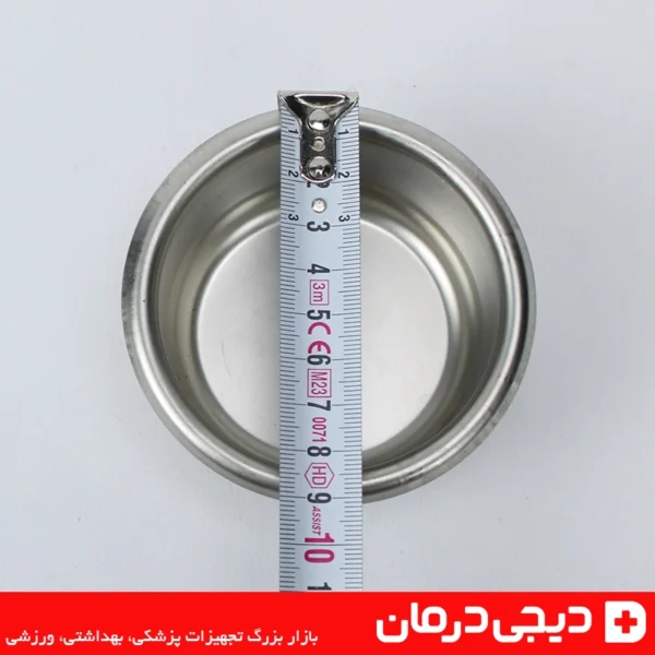 ابعاد گالی پات کوچک استیل 4x9 مناسب ابزار های پزشکی