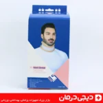گردنبند-طبی-نیمه-سخت-هوش-درمان-نمای-نزدیک-از-جنس-فوم-و-پارچه-ضد-حساسیت