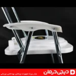 درب بسته توالت فرنگی فلزی تاشو لیماک مدل گالوانیزه بوگیر دار