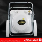 صندلی تاشو توالت فرنگی لیماک با نشیمن پلاستیکی ضد حساسیت