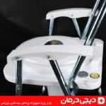 دسته کمکی توالت فرنگی تاشو فلزی لیماک برای بیماران و سالمندان