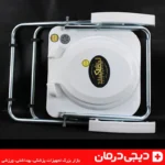 نمای بالا از درب توالت فرنگی لیماک با لوگو و بوگیر مکانیکی