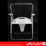 مخزن پلاستیکی توالت فرنگی تاشو فلزی لیماک مدل گالوانیزه قابل شستشو