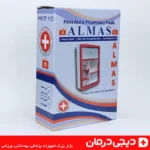 طراحی داخلی جعبه کمک های اولیه دیواری الماس طبقات مقاوم مناسب تجهیزات پزشکی