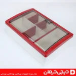 نمای داخلی جعبه کمک های اولیه دیواری الماس قفسه بندی استاندارد مناسب تجهیزات پزشکی