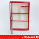 درب شفاف جعبه کمک های اولیه دیواری الماس دید کامل محتویات طراحی کاربردی
