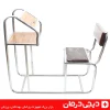 صندلی نماز چوبی پشتی دار با پایه فلزی مقاوم - دیجی درمان
